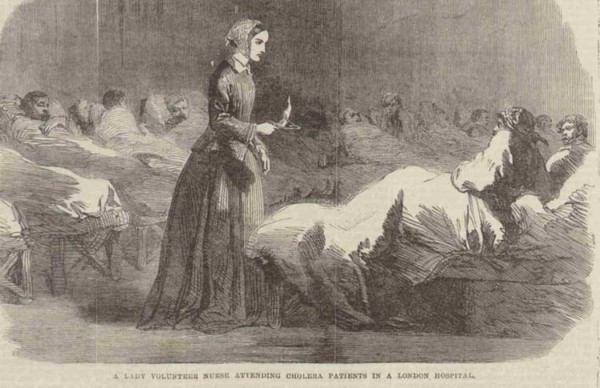 did queen victoria visit cholera patients